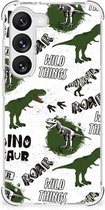 Case Anti-shock geschikt voor Samsung Galaxy S23 Dinosaurus