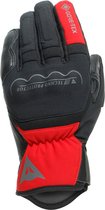 Dainese Thunder Gore-Tex Black Red Motorcycle Gloves XS - Maat XS - Handschoen