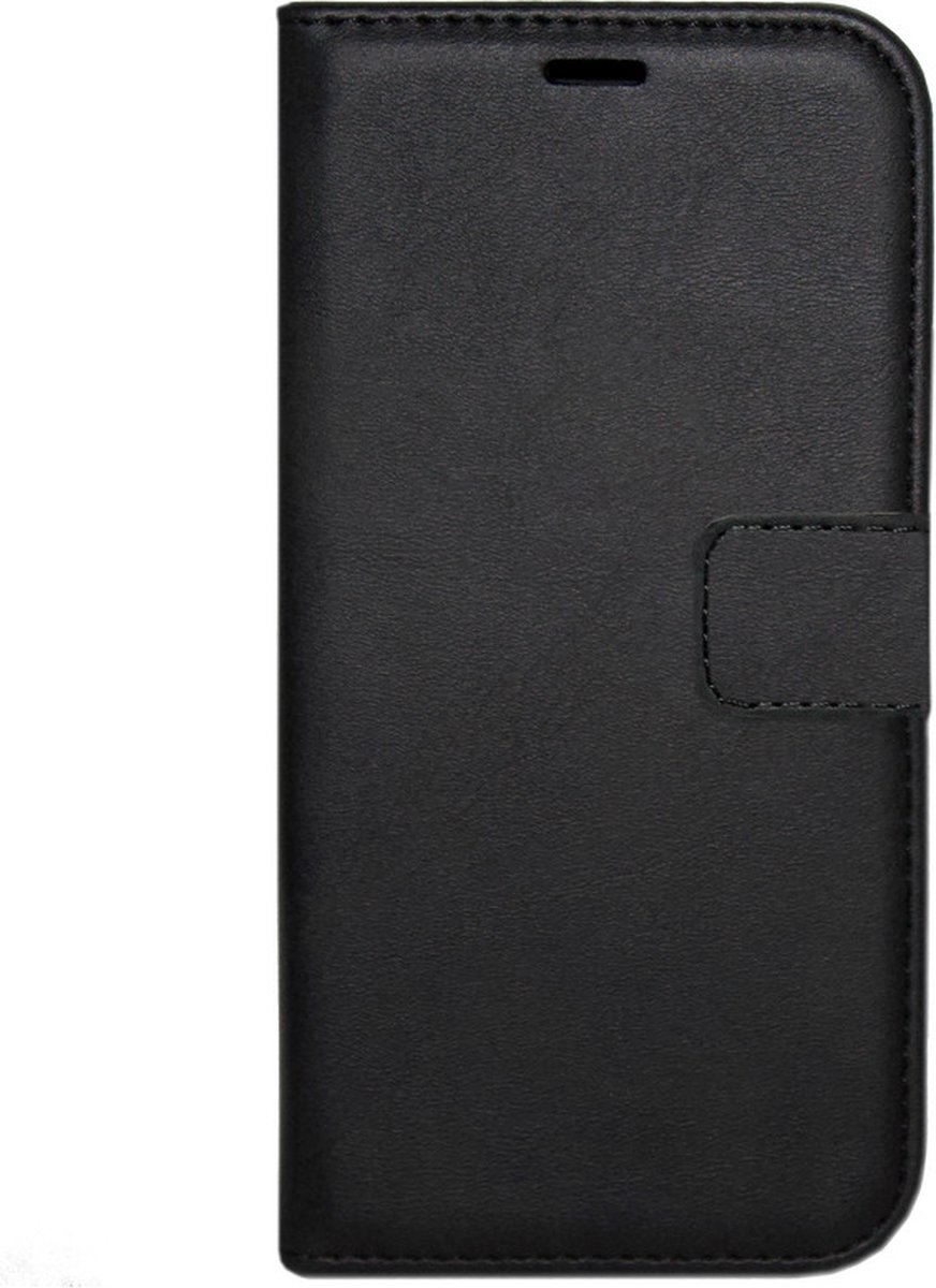 LC.IMEEKE Kunstleren Book Case Portemonnee Pasjes Hoesje Geschikt voor Xiaomi Redmi Note 10 Pro - Zwart