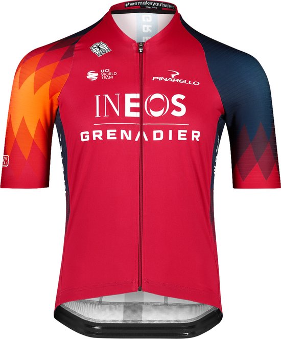 BIORACER Fietsshirt Heren - Officiële Fietskledij INEOS Grenadiers - Wielrennen - 3XL