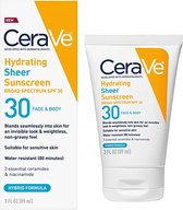 CeraVe Hydraterende zonnebrandcrème SPF 30 for Face and Body