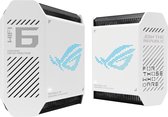 ASUS ROG Rapture GT6 - Draadloze Router - Mesh Wifi - Tri-Band - AiMesh - 2-Pack - Wit