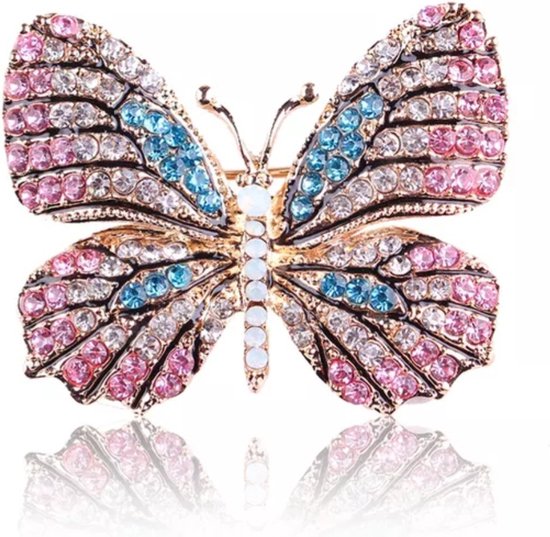 Broche Luxe Papillon