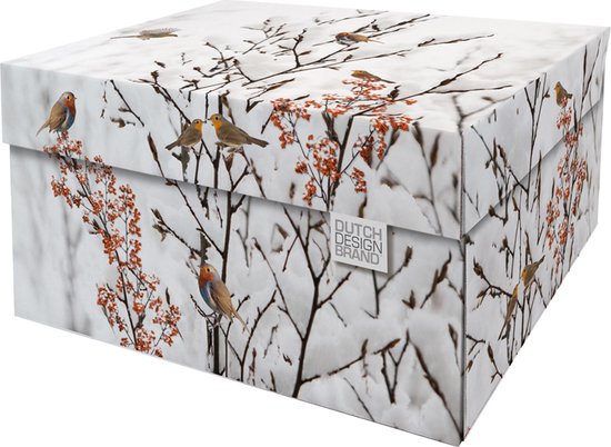 Foto: Dutch design brand dutch design storage box opbergdoos winter robins