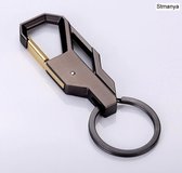 Sleutelhanger - Nieuwe Mode - Auto Sleutelhanger - Mannen En Dames - Taille Opknoping Sleutelhanger - Metalen Sleutelhanger - Cadeau - Gift - Zwart
