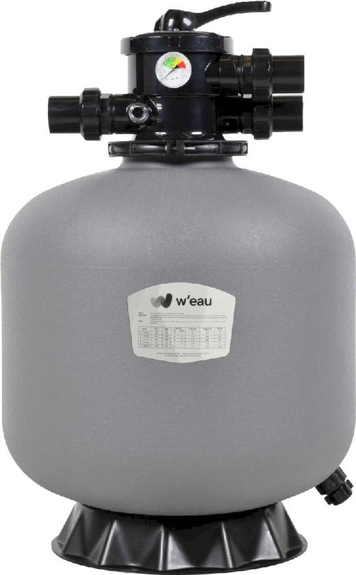 W'eau TPE-650 top mount zandfilter 16m³