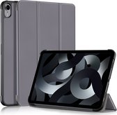 Lunso - iPad 10 (2022) - Housse Tri-Fold Bookcase - Grijs