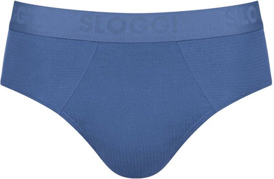 Sloggi Men GO Natural Brief, heren slip met smalle zijkanten (2-pack