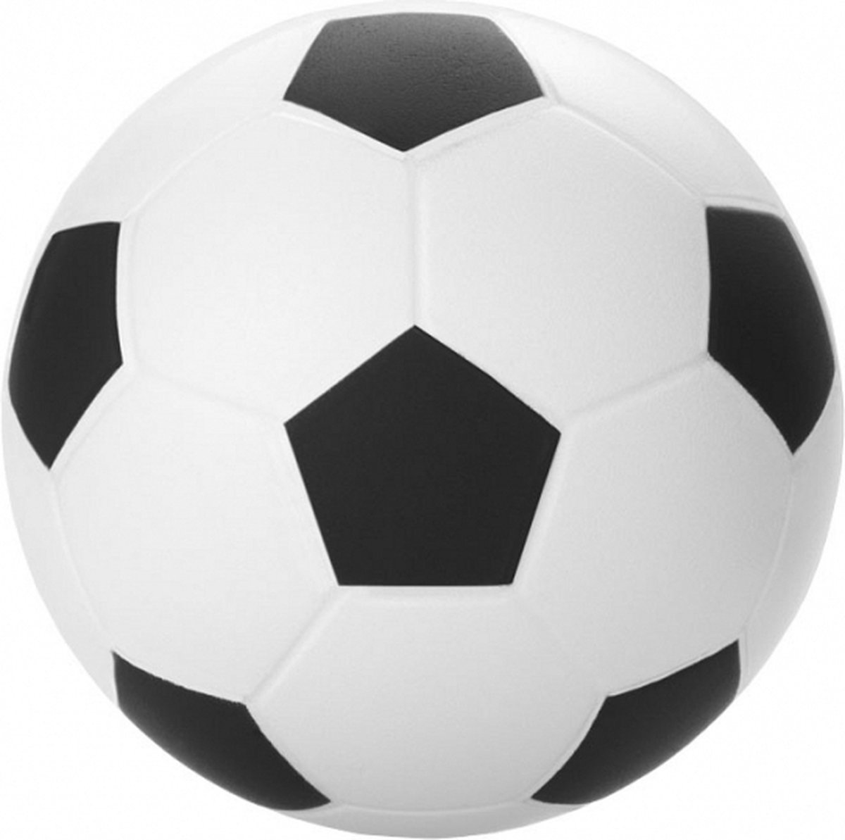 Stressbal voetbal - 6 cm - Blikken gooien - Anti stress bal - Merkloos