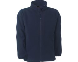 Fleecevest 'WindProtek Waterproof Fleece Jacket' merk B&C maat 3XL Navy Blauw