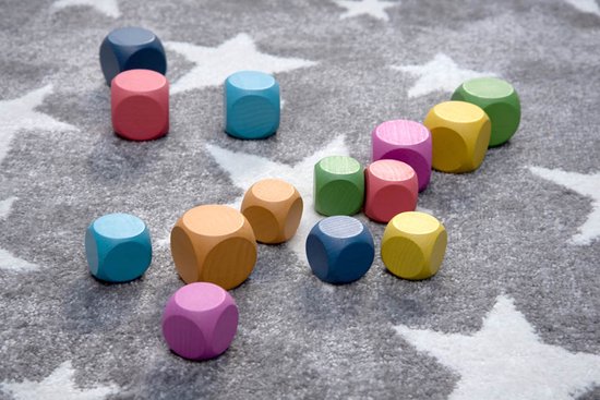 TickiT REGENBOOG HOUTEN KUBUSSEN van TickiT — afbeelding 4
