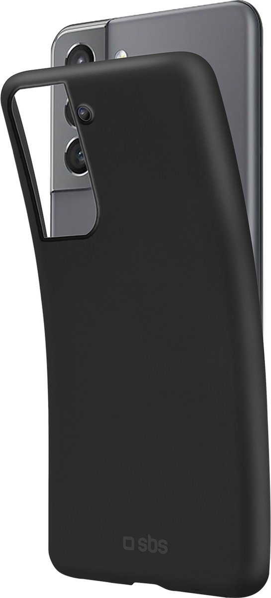 SBS Vanity Stars Telefoonhoesje geschikt voor Samsung Galaxy S22 Hoesje Flexibel TPU Backcover - Zwart