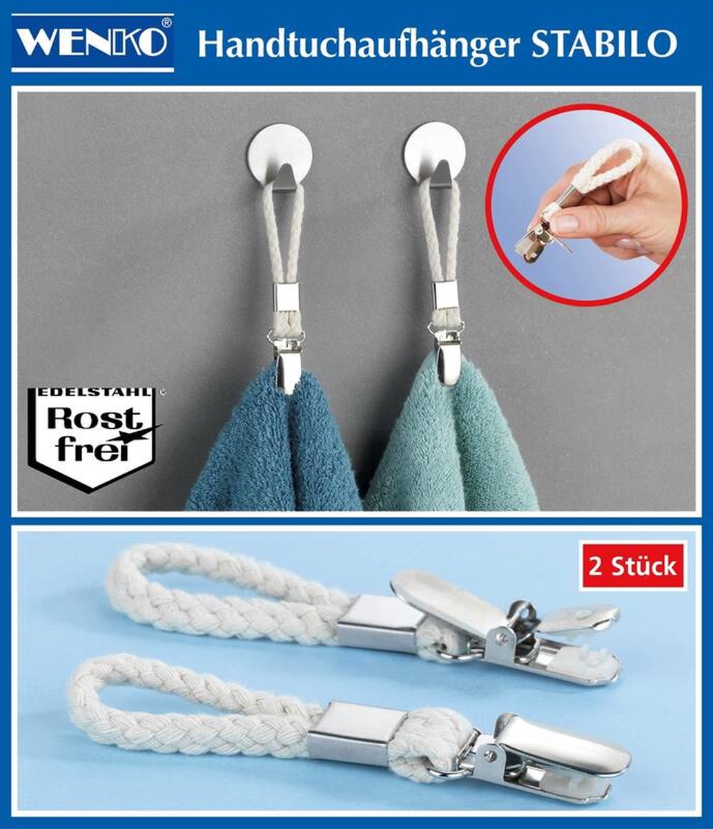 Handdoekklem - Badkameraccessoires kopen? | Korting tot 47