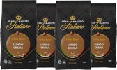 Gran Maestro Italiano - Lungo Crema - Koffiebonen - Bonen voor Lungo - Arabica - 4 x 1kg met grote korting