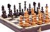 Afbeelding van het spelletje Chess the Game - Schaakspel - Hout - Handgemaakt - Groot Schaakbord incl. schaakstukken! Prachtig als display!!