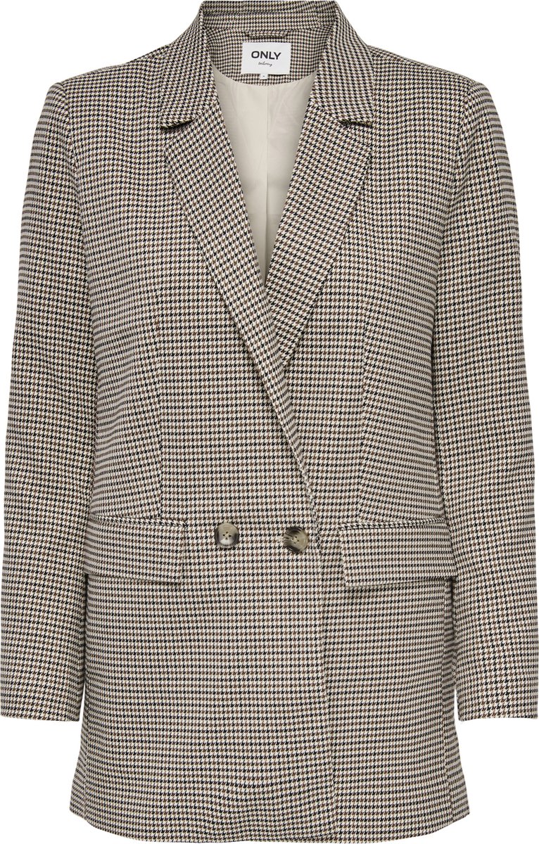 ONLY ONLADISON L/S CHECK BLAZER TLR OS NOOS Dames Blazer - Maat 42