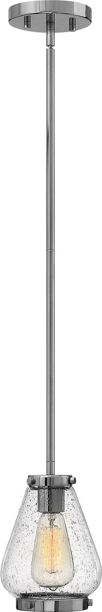 Steady Lighting - Hanglamp - Chroom - 0 x 15.2 x 135.3 cm- Geschikt voor woon en eetkamer