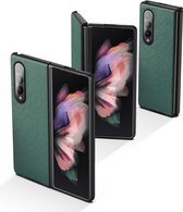 RNZV - Samsung Z Fold 4 Hoesje - Back Cover voor Samsung Galaxy Z Fold4 - telefoon hoesje - samsung hoesje - Groen