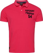 Superdry Vintage Superstate Polo Polo pour Homme - Rose - Taille 2XL