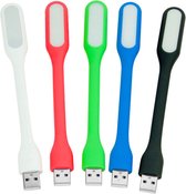 USB siliconen lamp | 6 led | laptop sterk | 1 Stucks | Willekeurige kleur