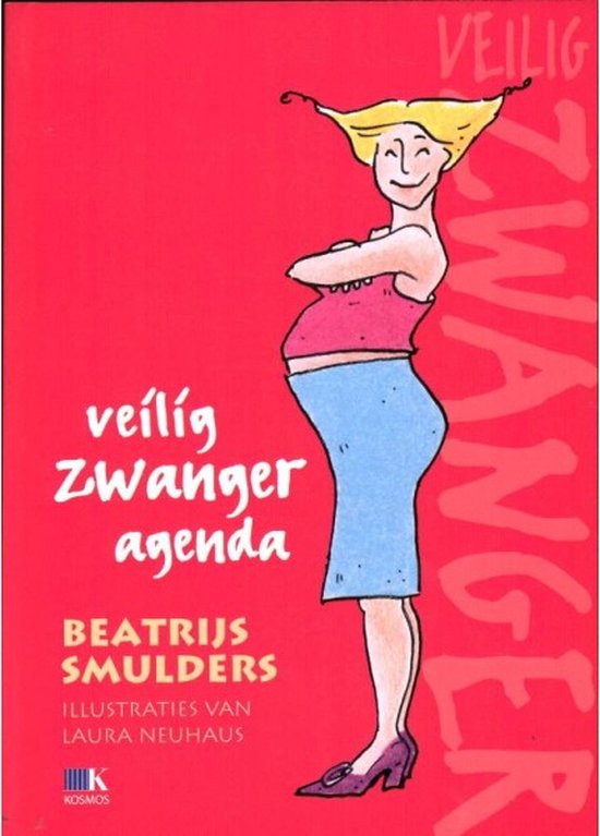 Cover van het boek 'Veilig Zwanger Agenda' van Beatrijs Smulders