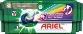 Ariel PODS+ - Lessive Liquide Caps - +Extra Fiber Protection - Pack économique 4 x 28 Lavages