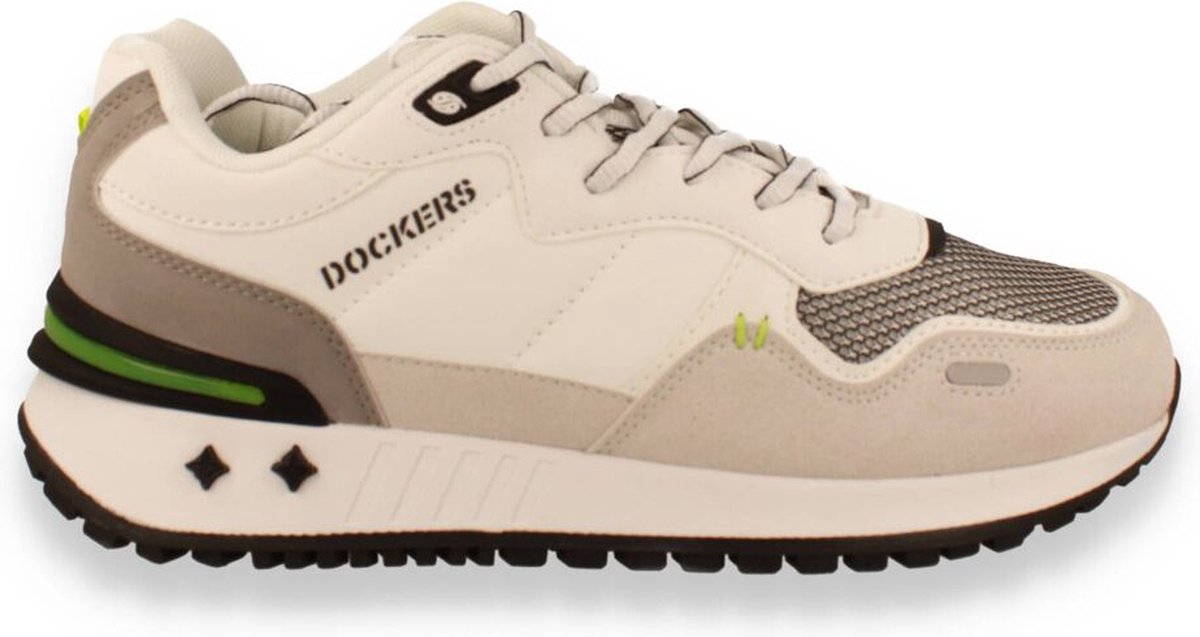Dockers Heren Sneaker Wit WIT 40