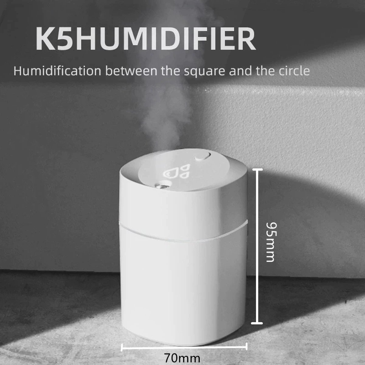 Aromatherapie Luchtbevochtiger - Mini Desktop - Usb - Huishoudelijke - Luchtbevochtige