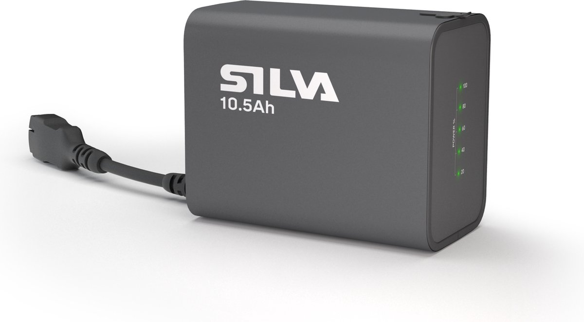 Silva LiIon oplaadbare batterij 9,9 Ah USB oplaadbaar 355 gram