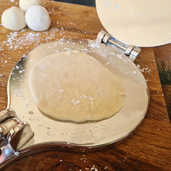 Chefs Cuisine Presse à tortillas - roti maker - tortilla - fonte