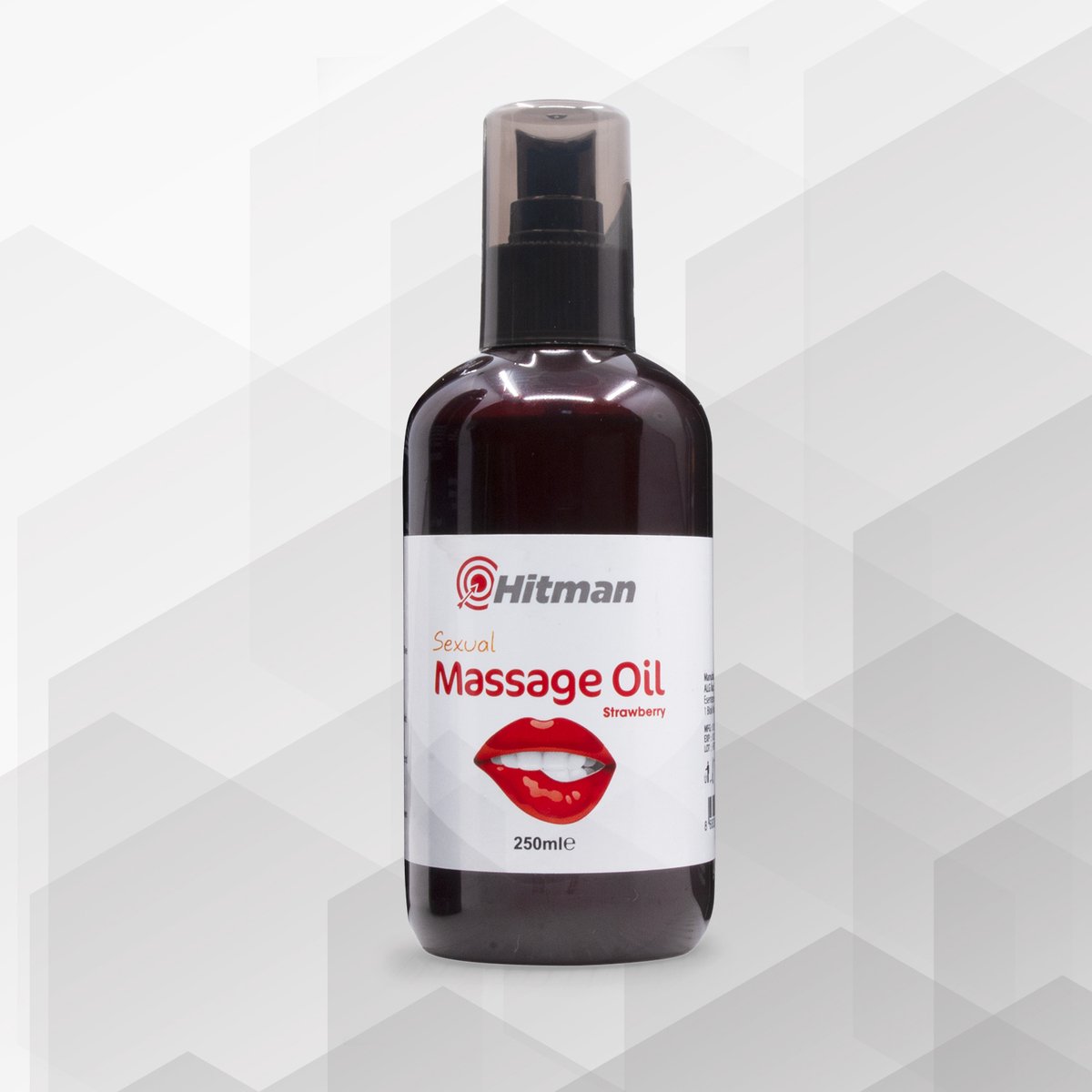 Goedkoopste HITMAN- SEXUAL Massage Oil- 250 ml- FDA Approved- valentijn