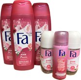 FA Pink Passion Package - Gel Douche / Deo Roller / Deo Spray