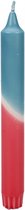 Branded By Dip Dye Dinerkaars 2.3 x 19cm Pink & Sea Blue