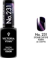 Victoria Vynn – Salon Gelpolish 231 Cat Eye Rubin – Cat Eye Paars - paarse metallic gel polish - gellak - lak - glitter - glitters - nagels - nagelverzorging - nagelstyliste - uv / led - callance