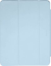 Macally BSTAND10-BL beschermhoes met standfunctie voor 10,9-inch iPad (2022) - Licht blauwe voorkant, transparante achterkant