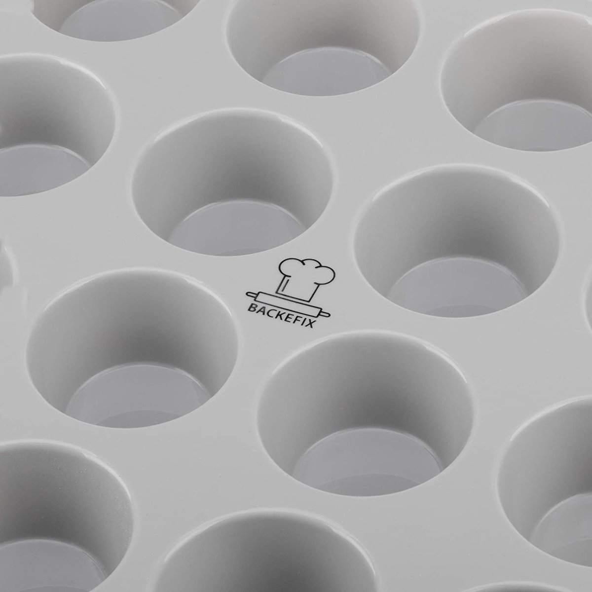 24 Pièces Moules À Muffins Silicone,6 Types De Moules Moules À