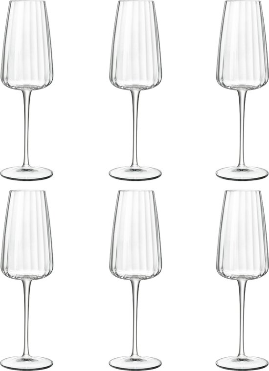 Luigi Bormioli Speakeasy Swing - Champagneglas - 21 cl - 6 stuks