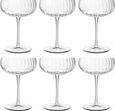 Luigi Bormioli Speakeasy Swing - Champagneglas - 30 cl - 6 stuks