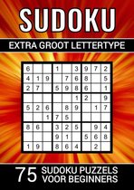 Sudoku Extra Groot Lettertype - 75 Sudoku Puzzels voor Beginners