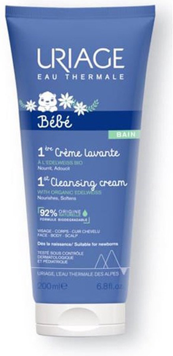 Goedkoopste Uriage Bébé 1er Créme Lavante 200 Ml