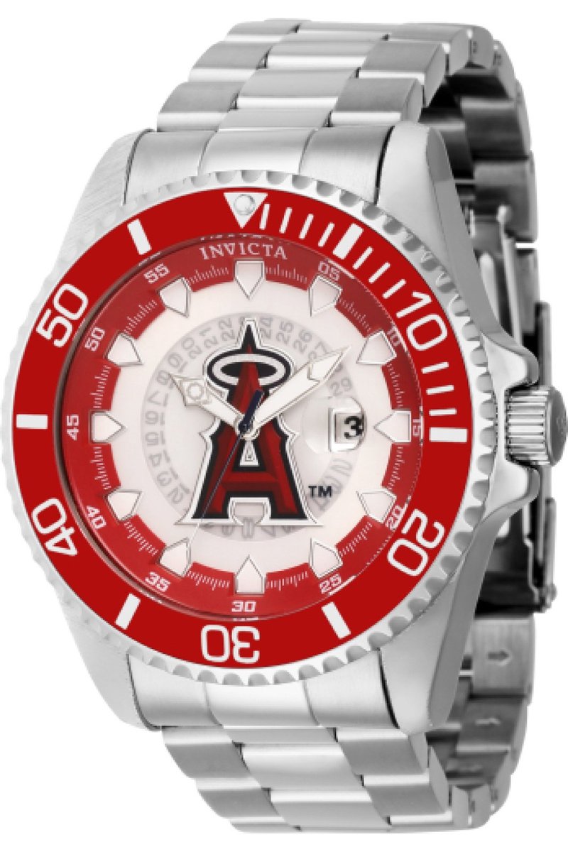 Invicta MLB - Los Angeles Angels 43466 Quartz Herenhorloge - 47mm