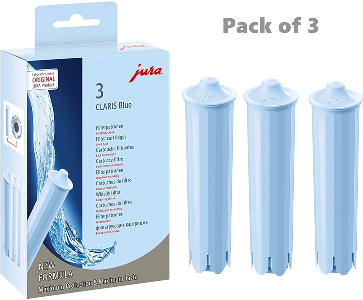 Jura Claris Blue Water Filter 3 pcs | bol.com