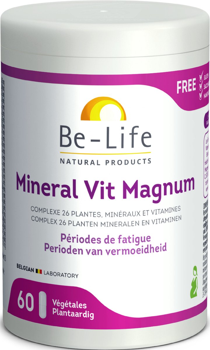 Be-Life Mineral Vit Magnum Capsules 60CP