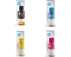 HP 32XL + HP 31 - Inktcartridge kleur & zwart