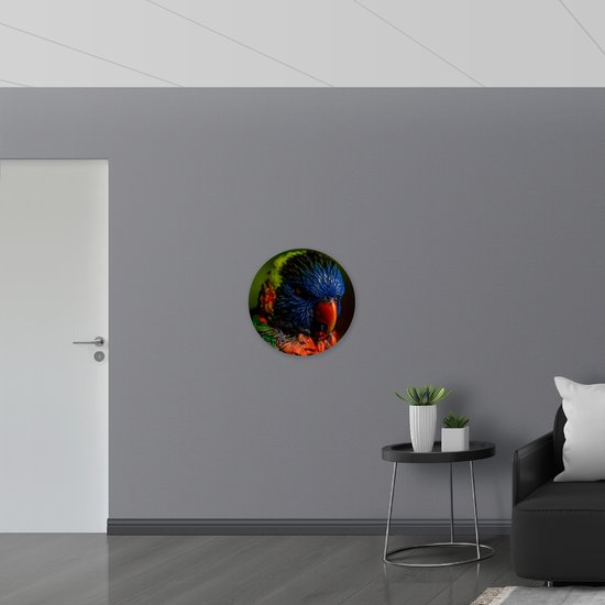 WallClassics - Cercle Mural en Plaque de Mousse PVC - Lori Vogel Close Up - 60x60 cm Photo sur Cercle Mural (avec système d'accrochage)