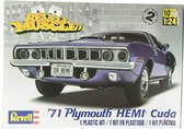 1:24 Revell 12943 1971 Plymouth Hemi Cuda 426 Plastic Modelbouwpakket