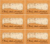 Bialy Jelen Zeeptablet Tarwezemelen en Haver Extract - 6 x 100g - Ambachtelijk Handzeep - Voor de Gevoelige en Geïrriteerde Huid