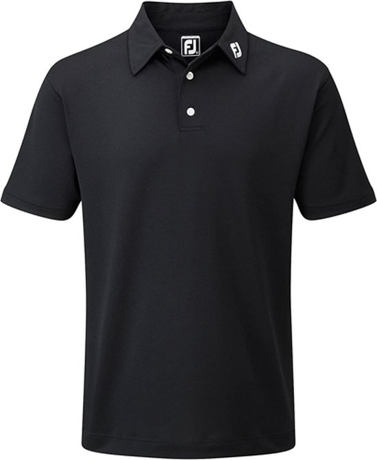 Foto: Footjoy pique poloshirt 91822 zwart