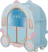 Bol.com Teamson Kids Pompoen Koets en Kast met Japon Voor 18" Poppen - Accessoires Voor Poppen - Kinderspeelgoed - Blauw aanbieding
