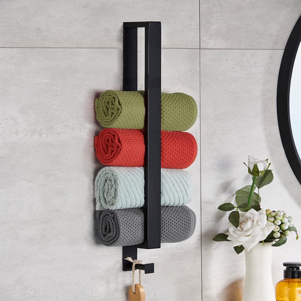 Handdoekhouder - Handdoekstang – Handdoekrek – Badkamer accessoires